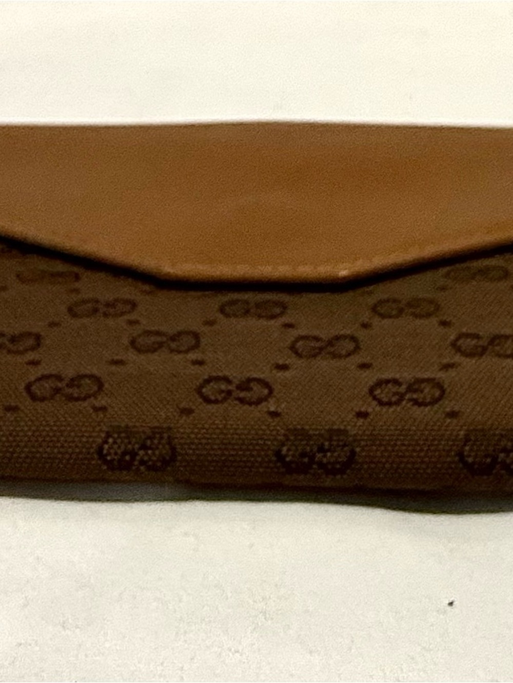 Vintage 1980s Gucci Long Wallet W/ Iconic Mini Interlocking GG Logo - Picture 6 of 13